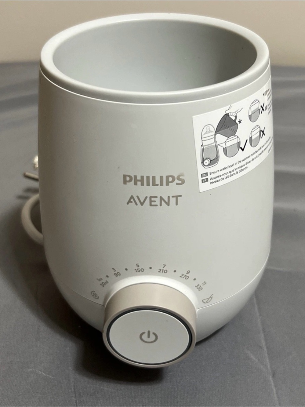 Philips Avent Premium Fast Baby Bottle Warmer w/ Smart Temp Control SCF358/00
